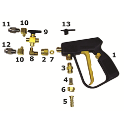 Thinvert Brush Gun Parts