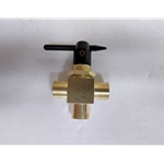 3-Way Valve with Aluminium Handle